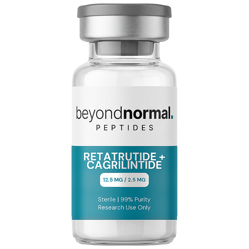 RETATRUTIDE + CAGRILINTIDE vial — Beyond Normal Peptides